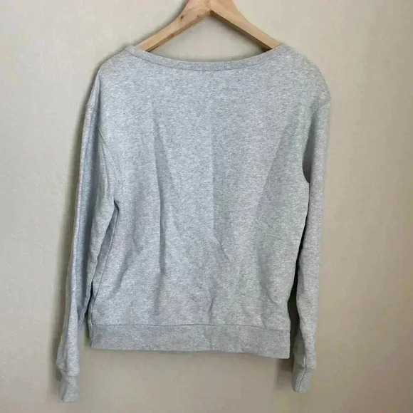AllSaints Woman Paloma Sweatshirt Grey Marl Size‎ Small - Picture 8 of 11